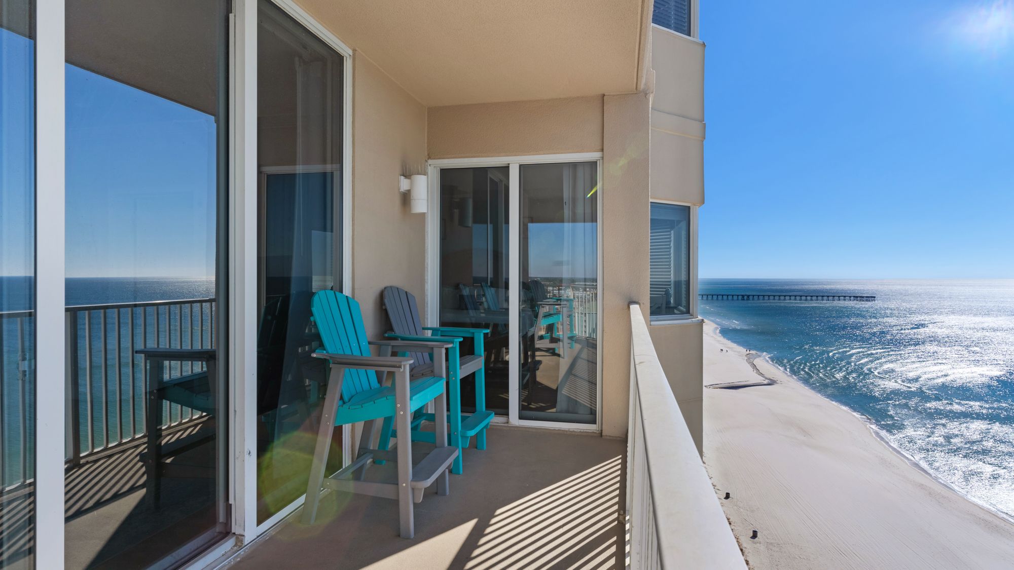 Tidewater 1301 Balcony 