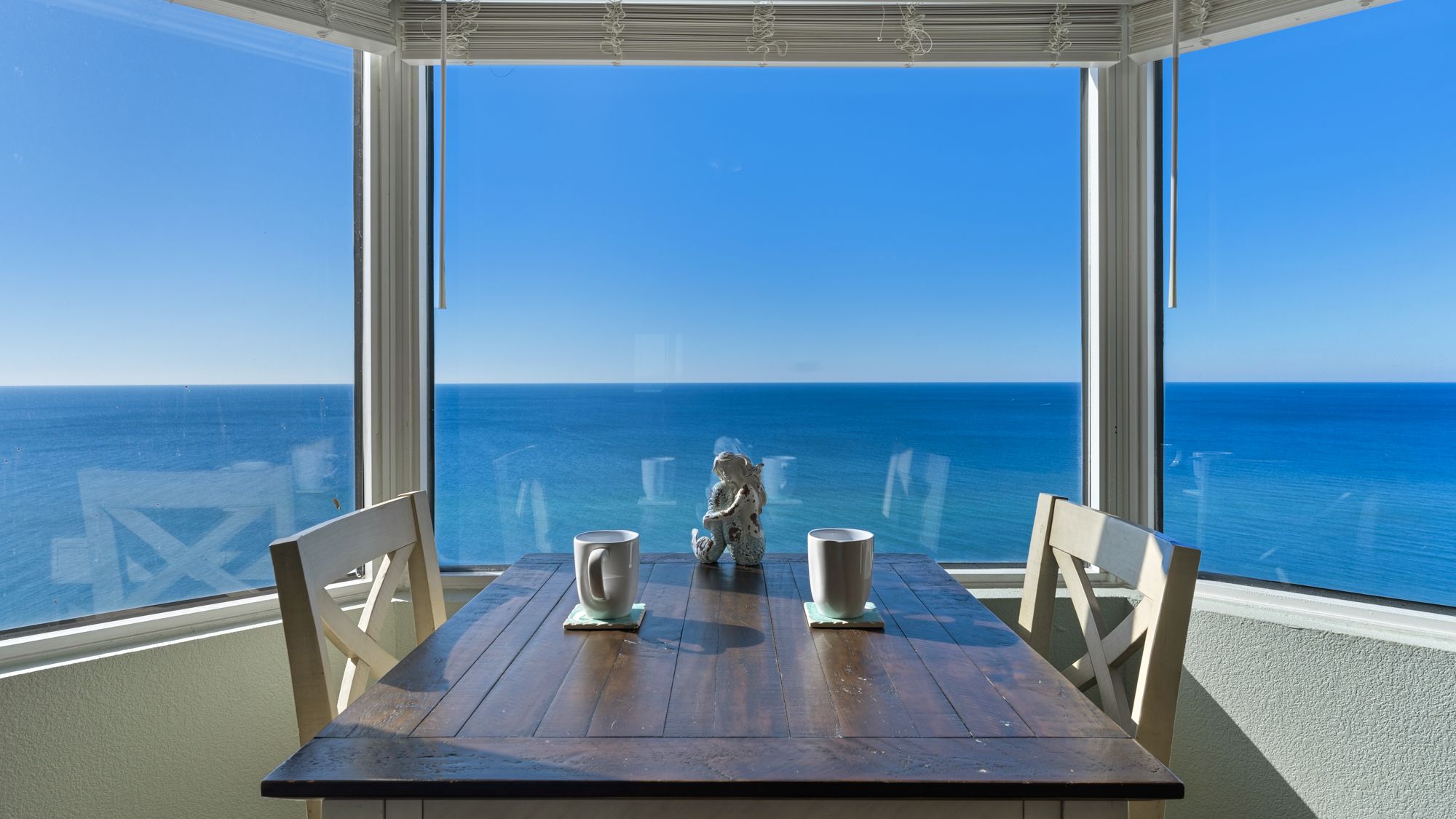 Tidewater 1301 Master Bedroom's Table & chairs with gulf views