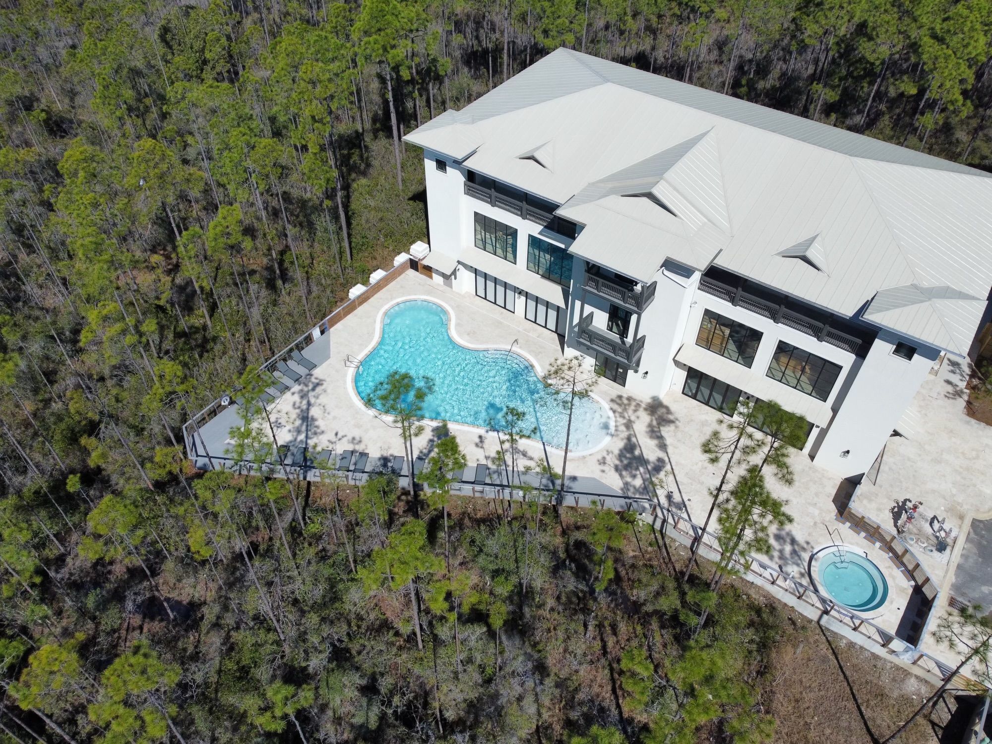Pinewood30A Drone Shot
