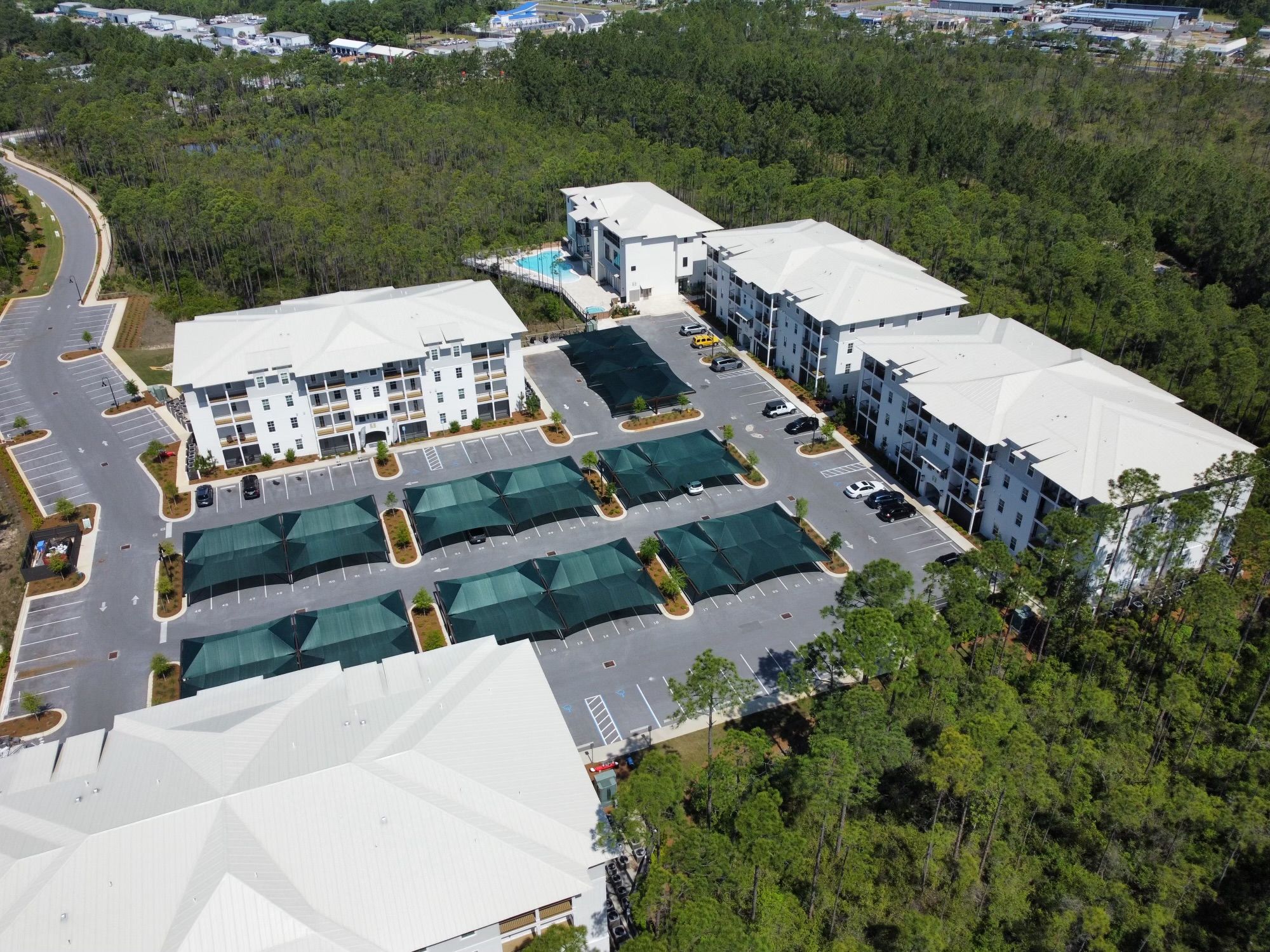 Pinewood30A Drone Shot