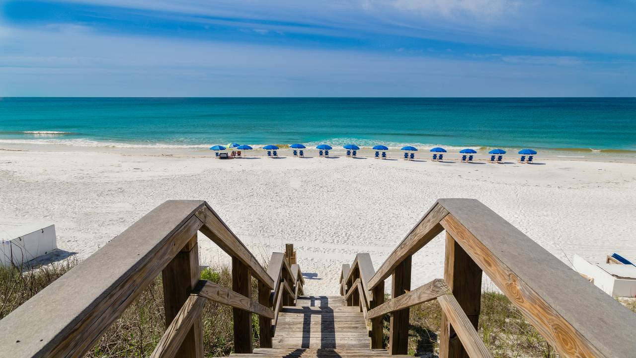 Gulf place beach area Gulf place beach area