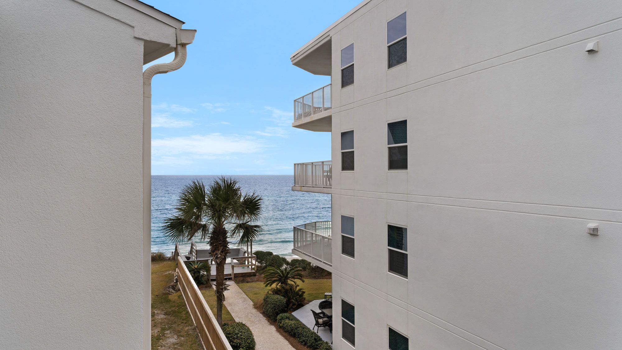 Beachside Condo 24 - Gulf views from the balcony