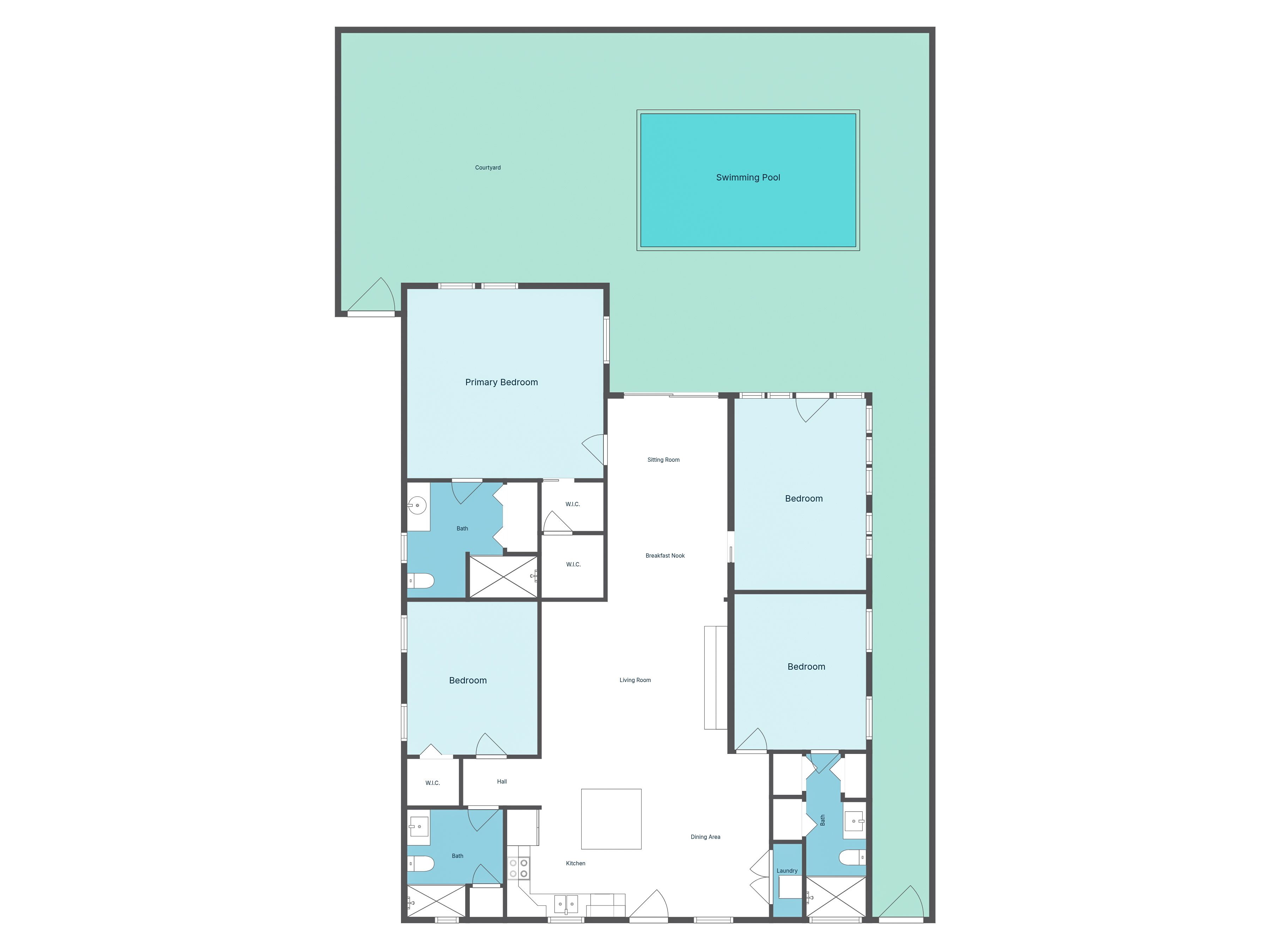 Sea Jam - Floor Plan