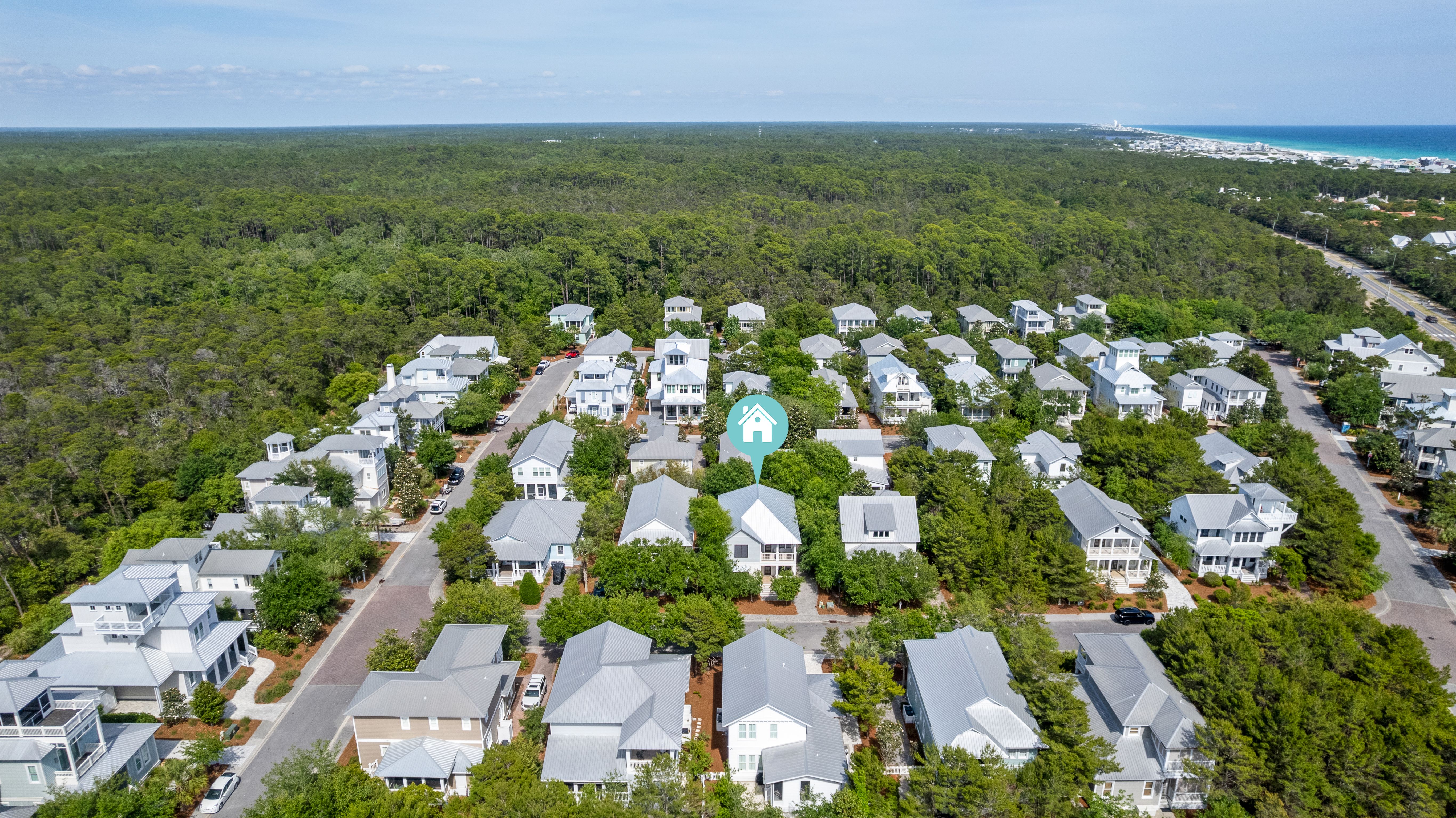 Haven By The Sea - Bird's eye view