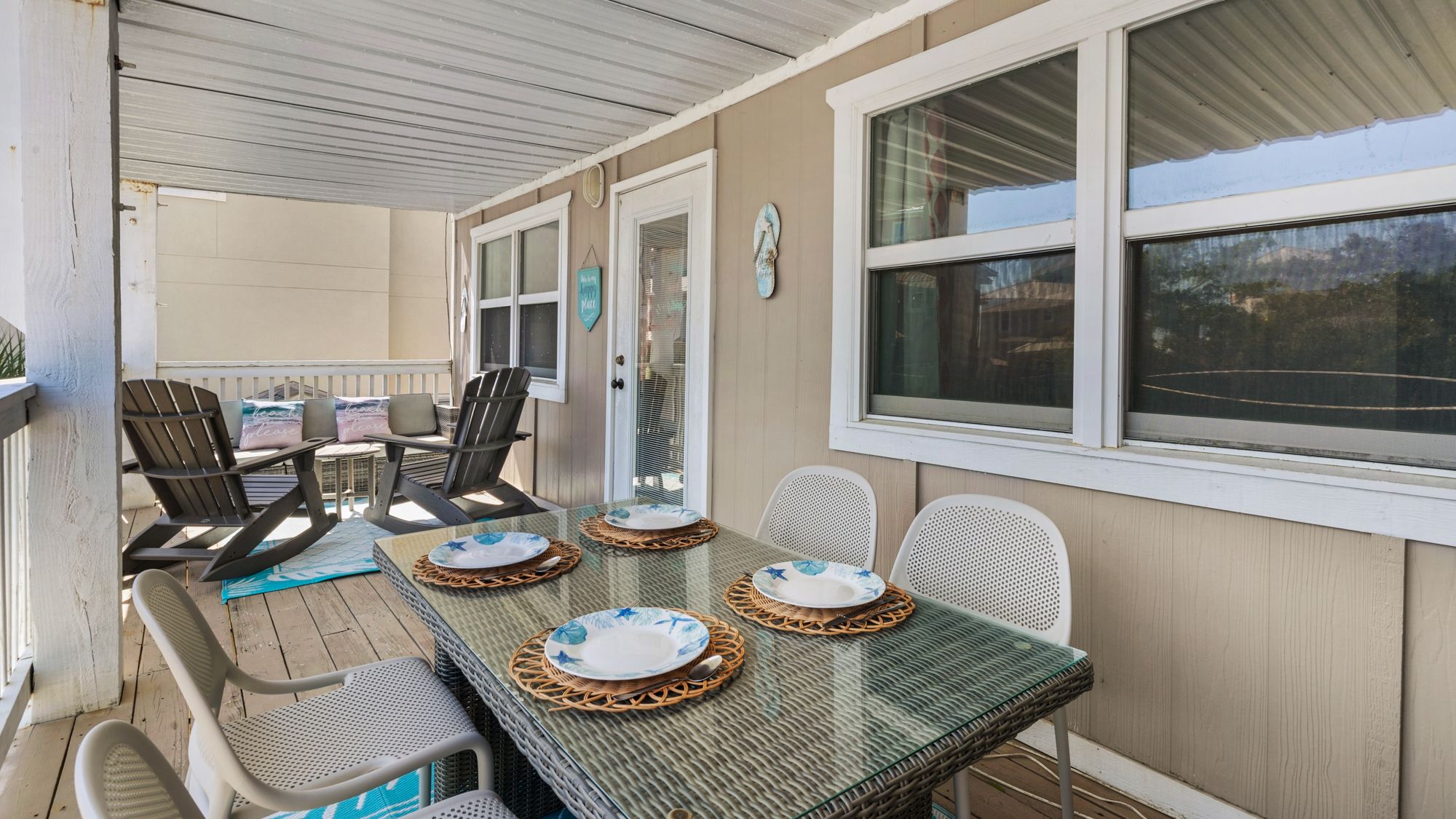 Villas Bahama West 106 Balcony Area