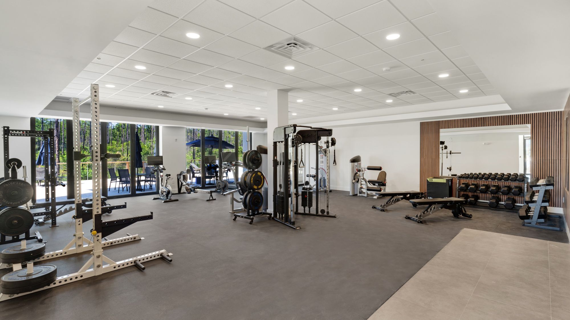 Pinewood30A Fitness Area