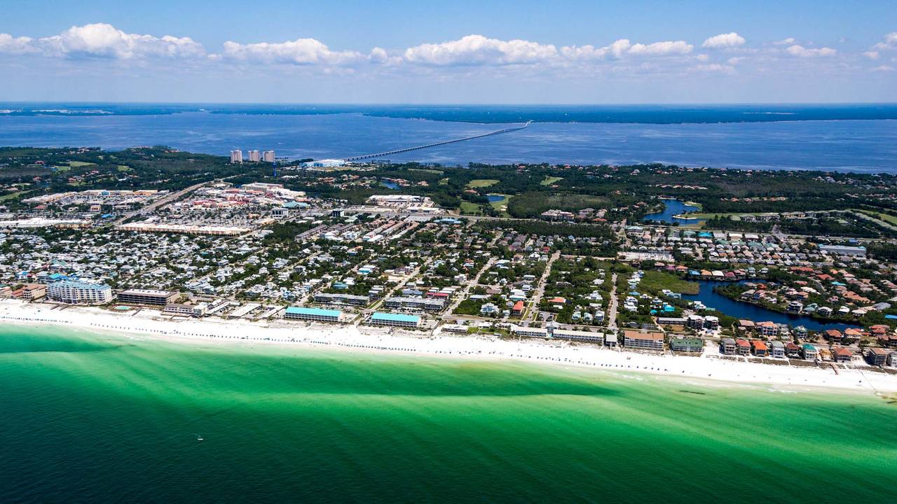 Crystal Sands - Aerial Shot Crystal Sands - Aerial Shot