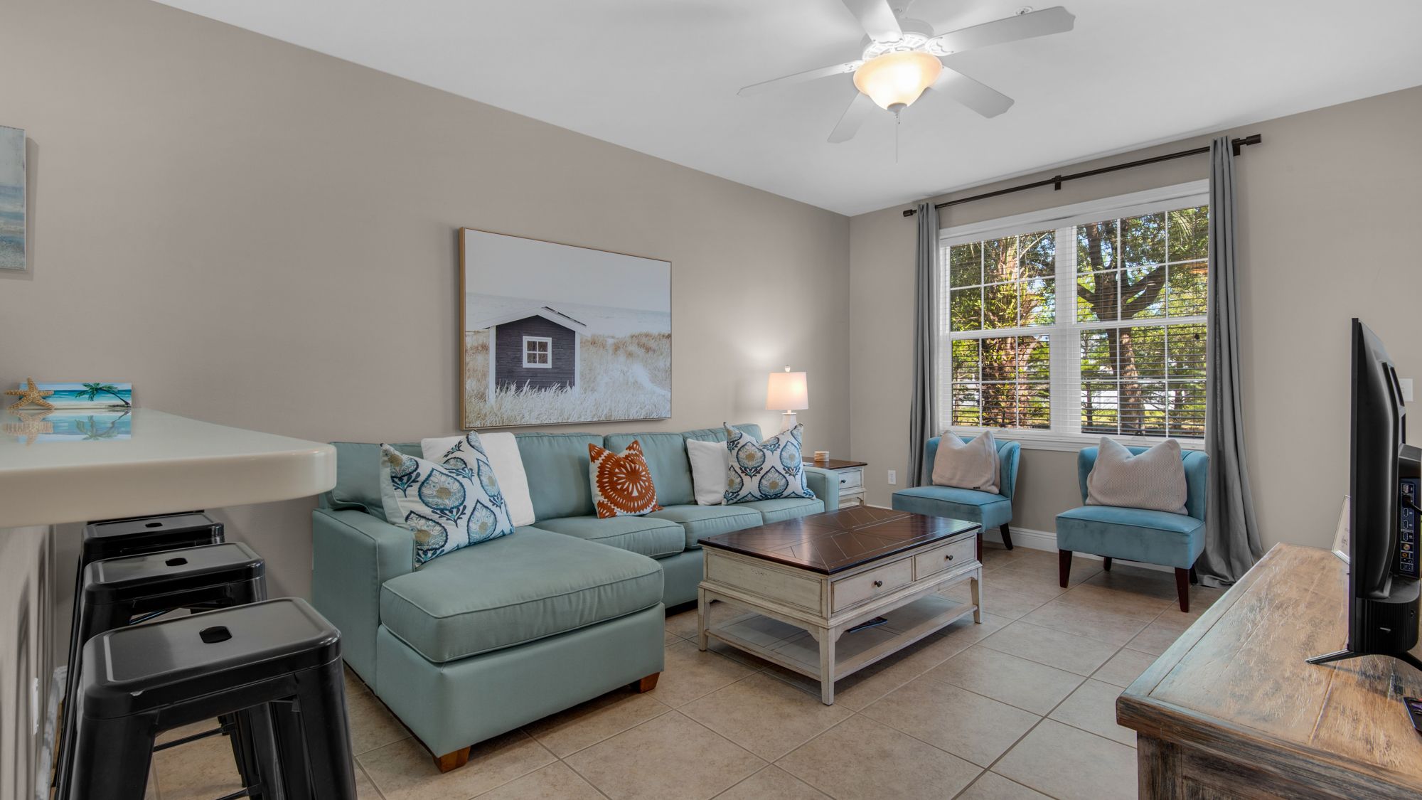 The Village Unit 412 Living Area