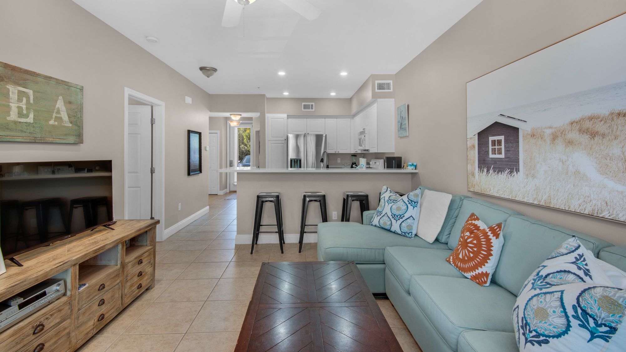 The Village Unit 412 Living Area