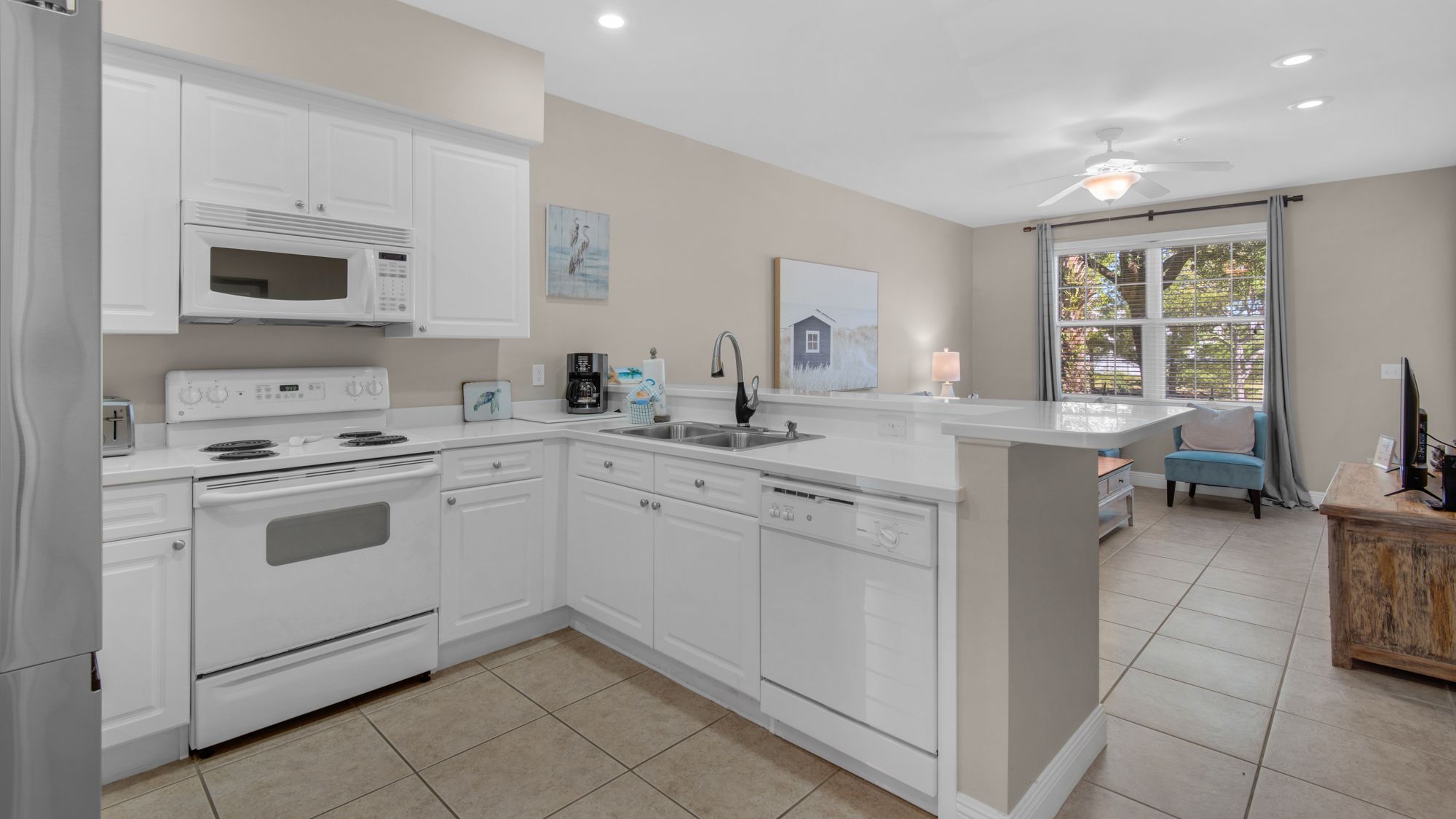 The Village Unit 412 Kitchen Area