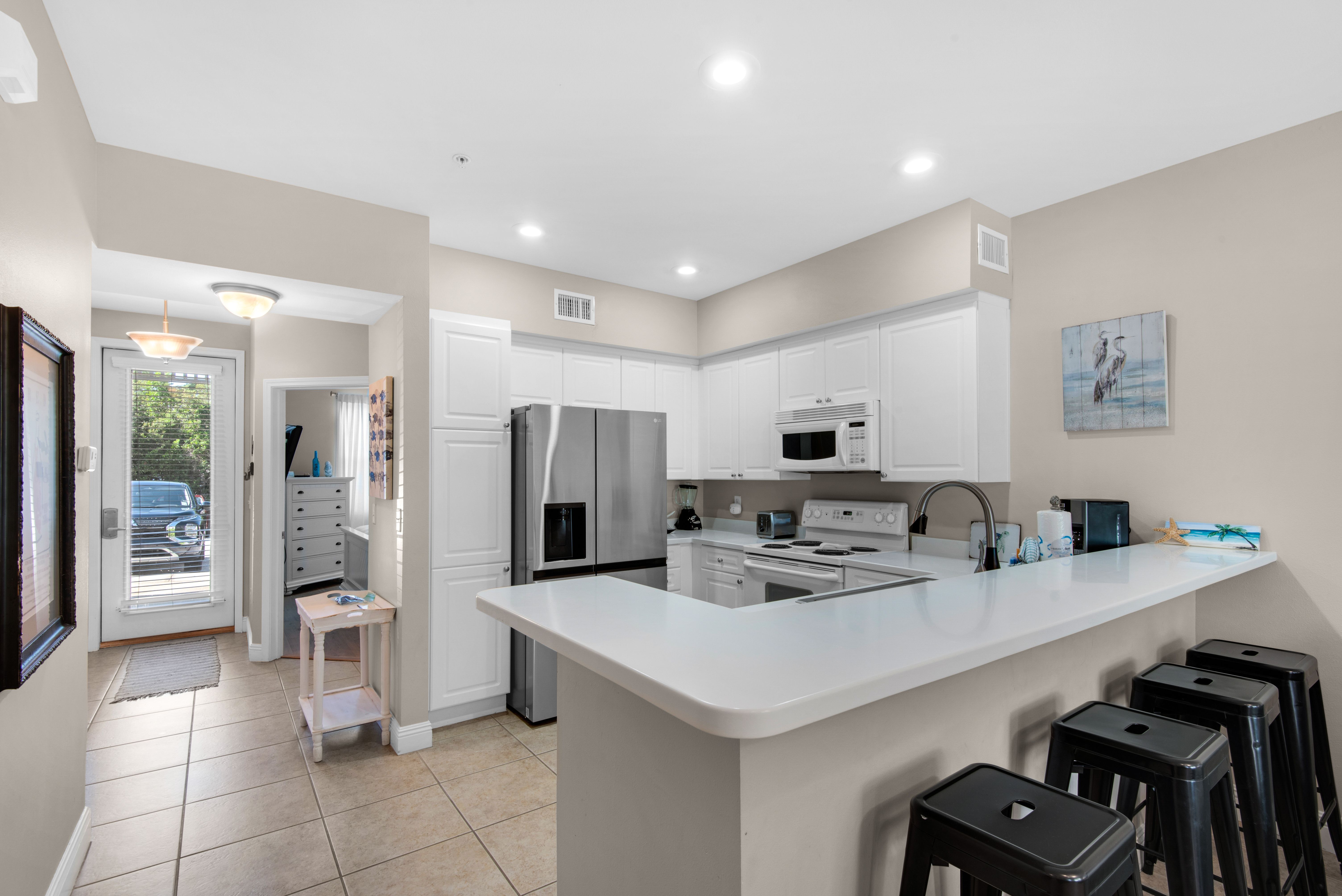 The Village Unit 412 Kitchen Area