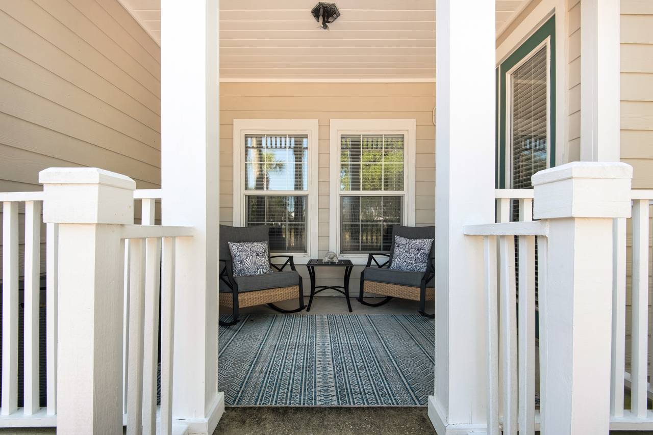 The Village Unit 412 Porch Area The Village Unit 412 Porch Area