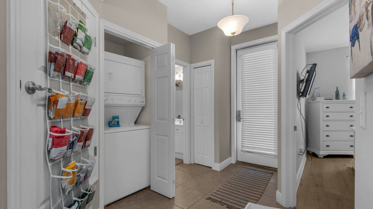 The Village Unit 412 Halllway & Laundry Area The Village Unit 412 Halllway & Laundry Area