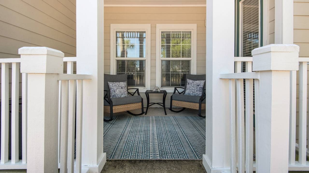 The Village Unit 412 Porch Area The Village Unit 412 Porch Area