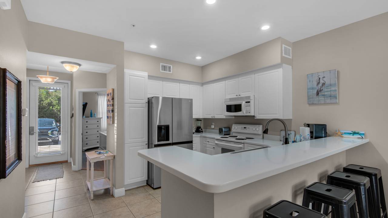 The Village Unit 412 Kitchen Area The Village Unit 412 Kitchen Area