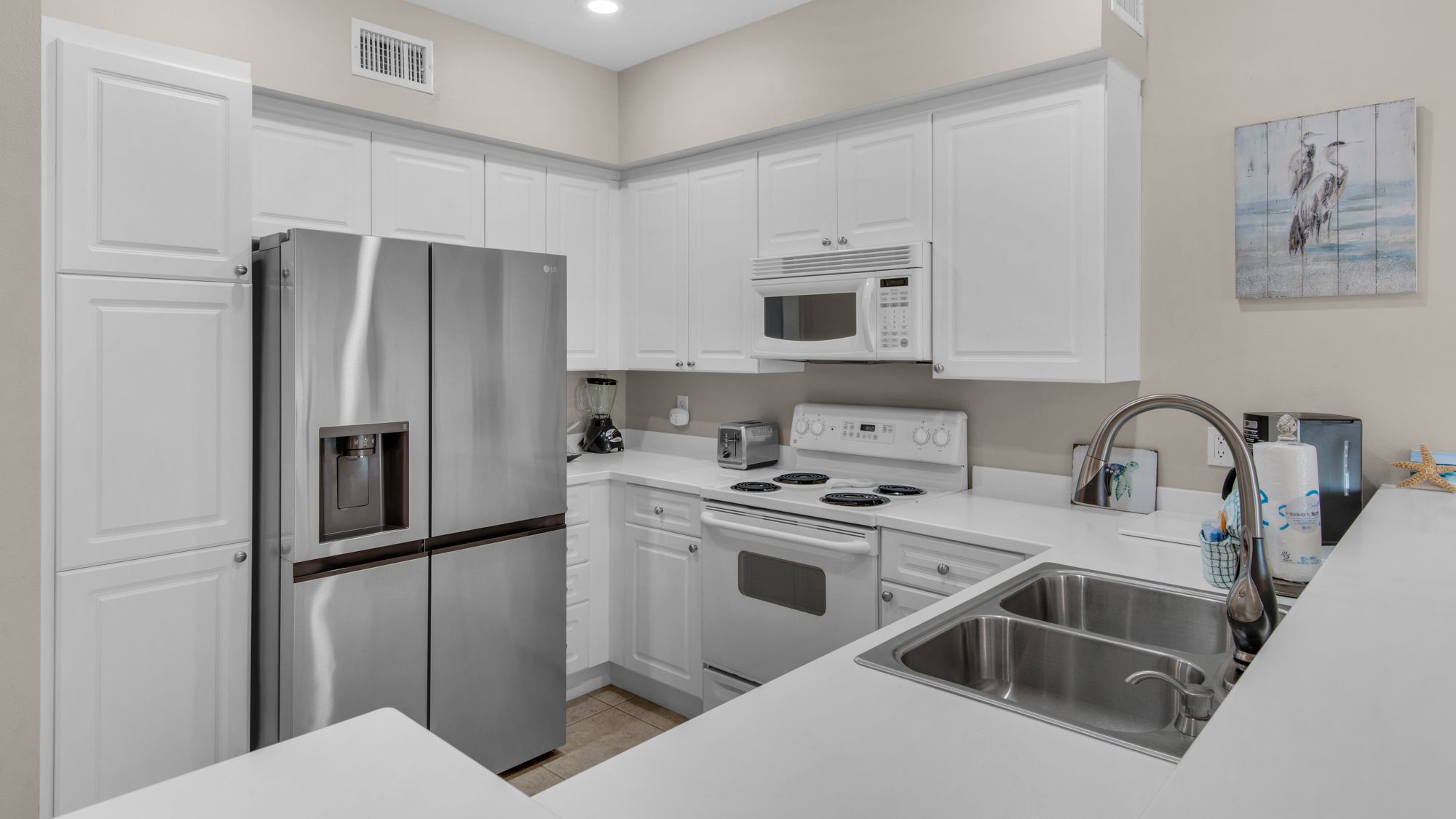 The Village Unit 412 Kitchen Area