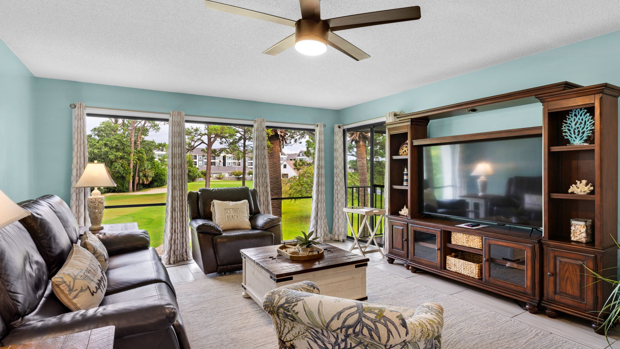 Edgewater Golf Villa 707 Living Area