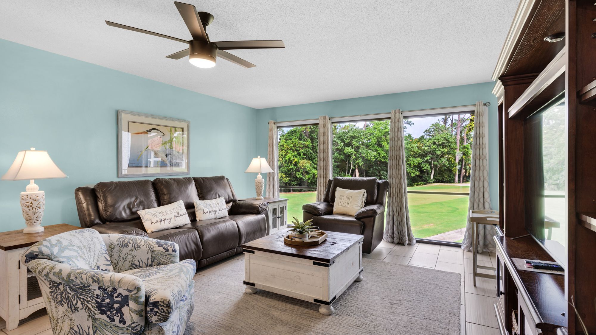 Edgewater Golf Villa 707 Living Area