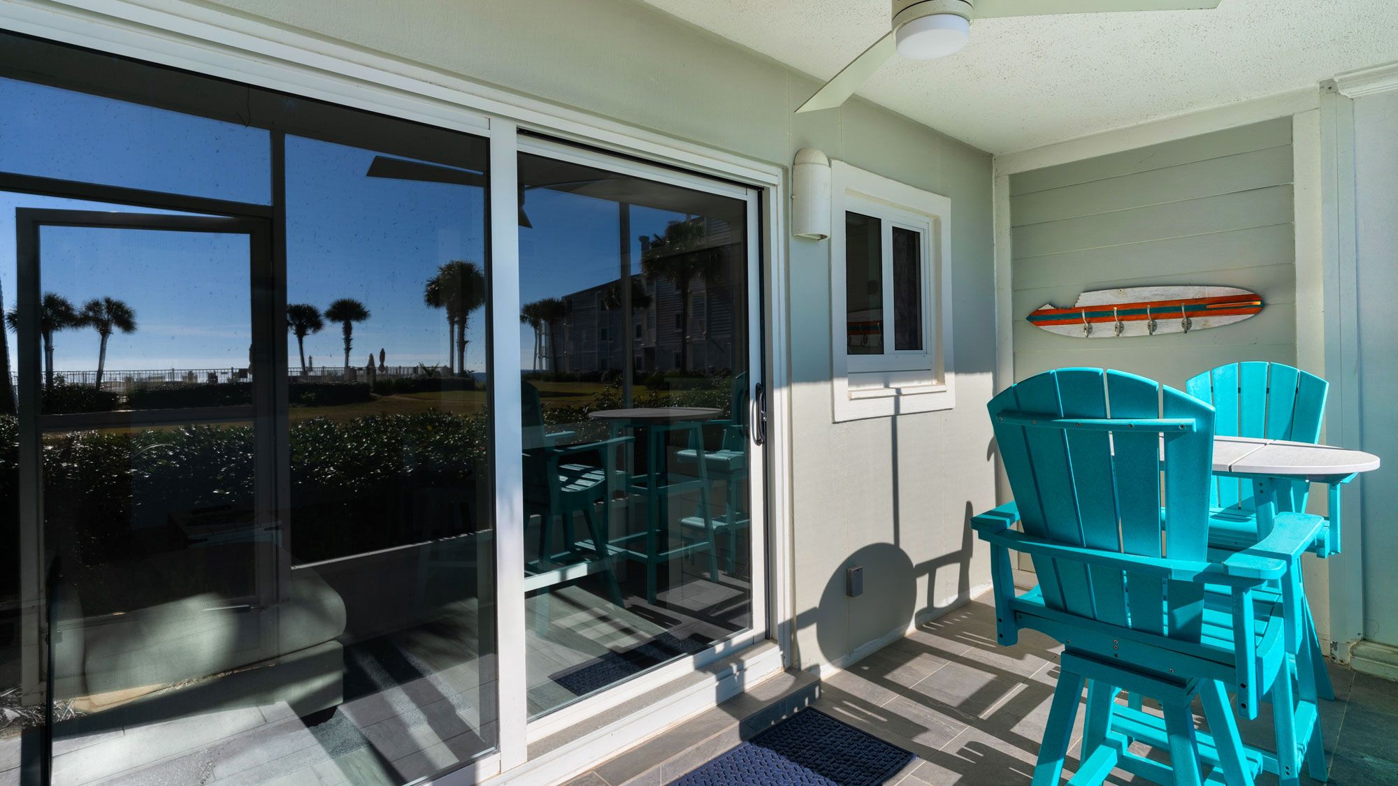 Sand Cliffs 108 Patio Area