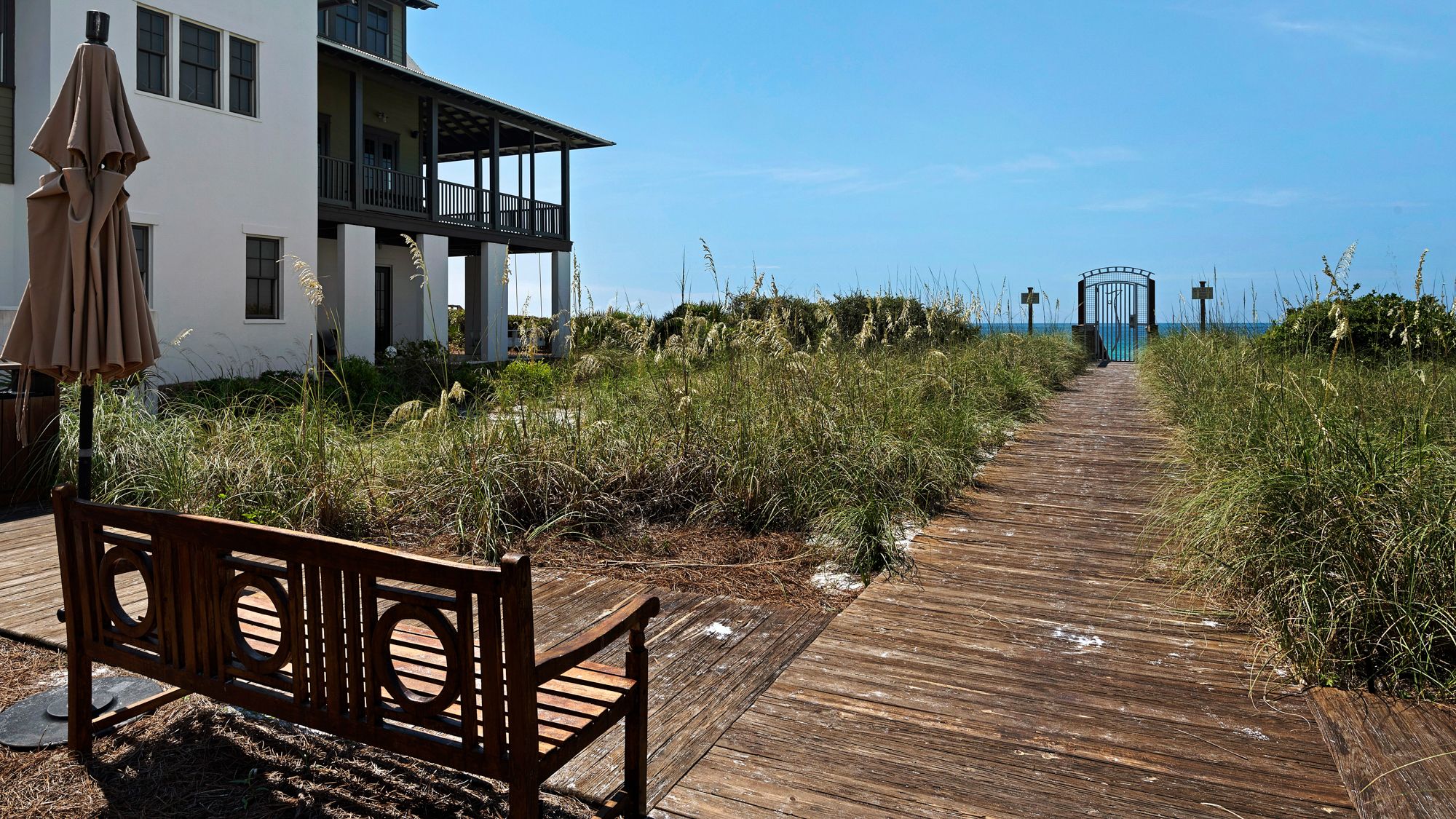 Blue Mountain Beach boardwalk