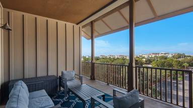 Redfish Village M-2 422 - Deja Blue Deck area Redfish Village M-2 422 - Deja Blue Deck area