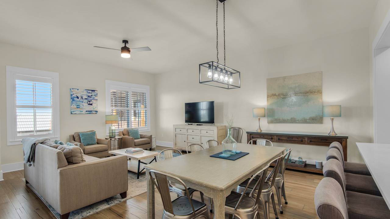 Redfish Village M-2 422 - Deja Blue Living area Redfish Village M-2 422 - Deja Blue Living area