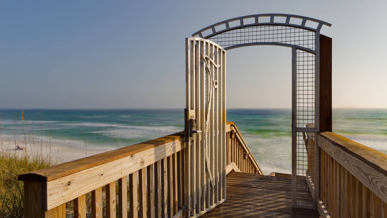 Blue Mountain Beach boardwalk Blue Mountain Beach boardwalk