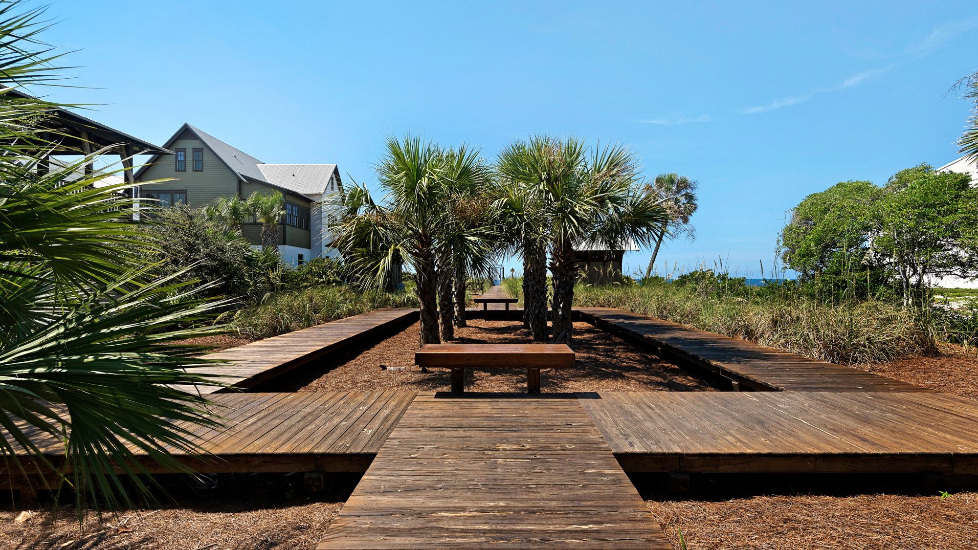 Blue Mountain Beach boardwalk