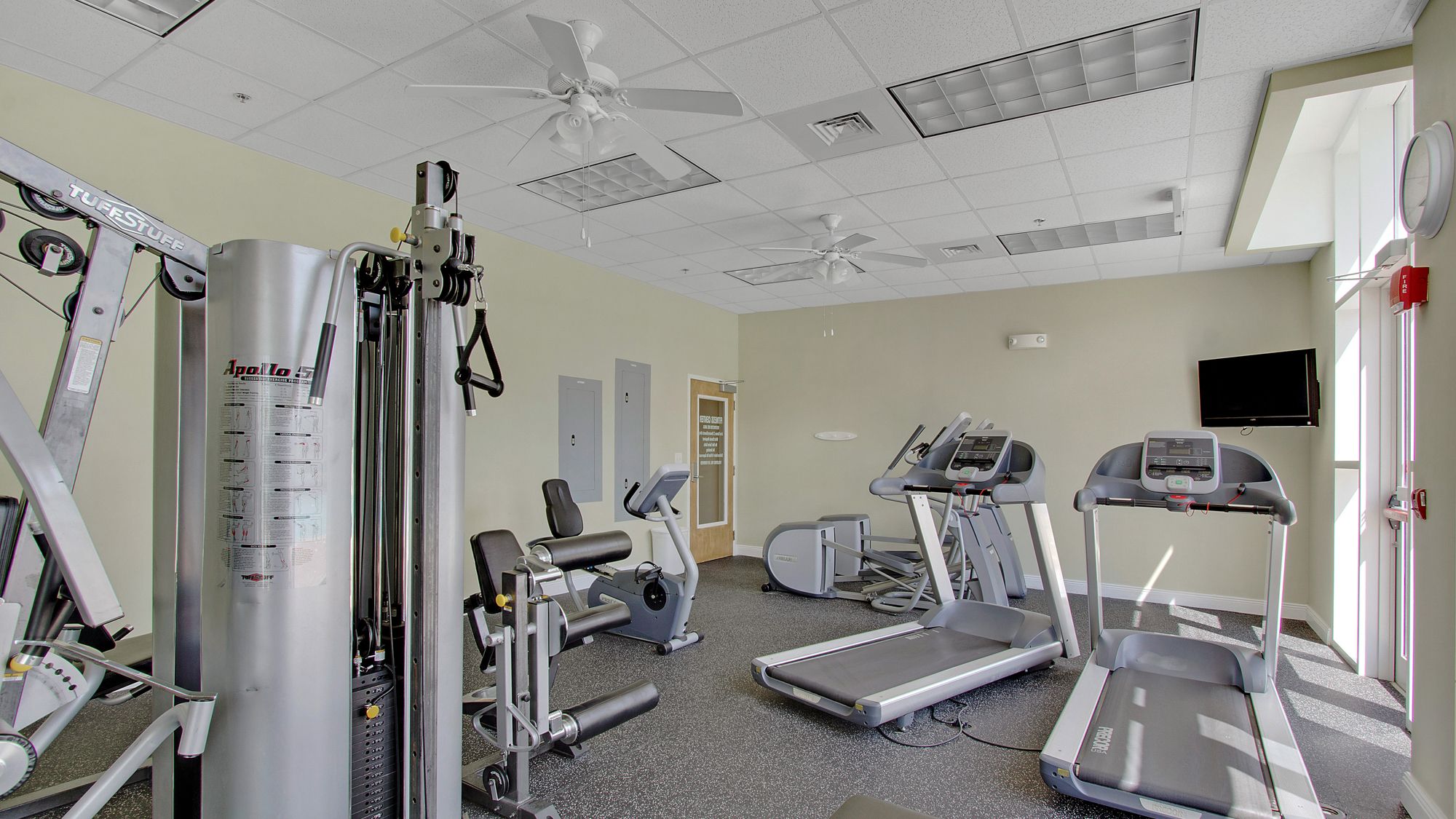 Ariel Dunes Fitness area