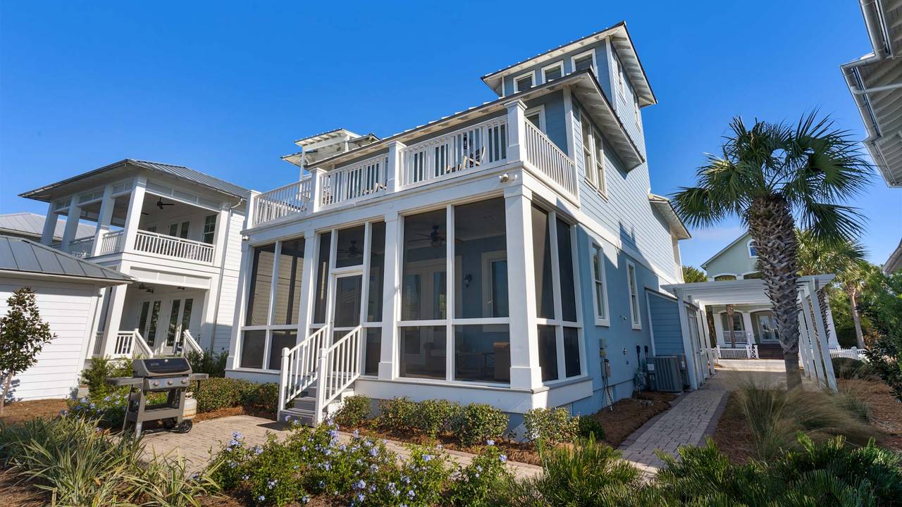 Vitamin Sea - Screened back balcony Vitamin Sea - Screened back balcony