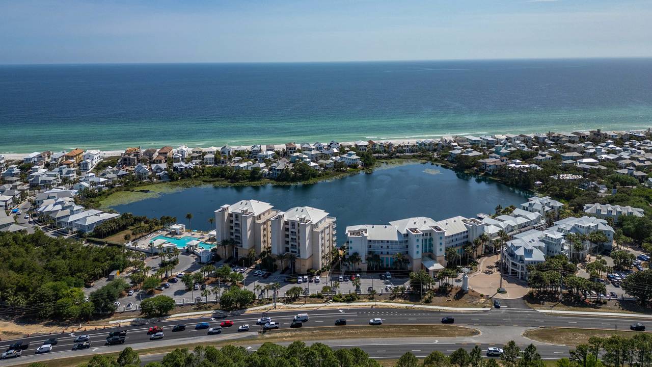 Carillon Beach Drone Shot Carillon Beach Drone Shot