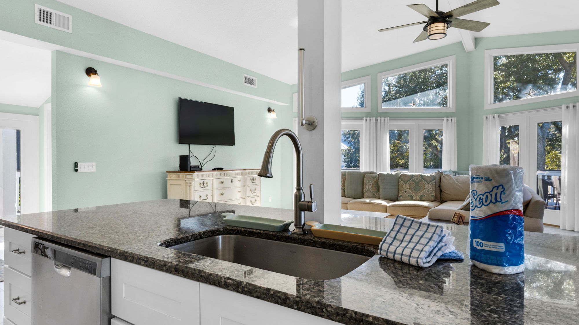 All Decked Out on 30A  - 2nd Level Kitchen Area