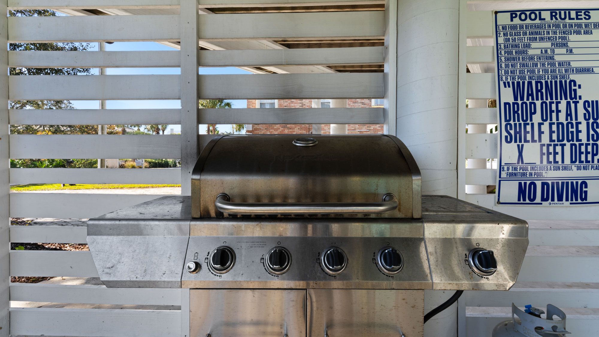 All Decked Out on 30A  - 1st Level BBQ Grill