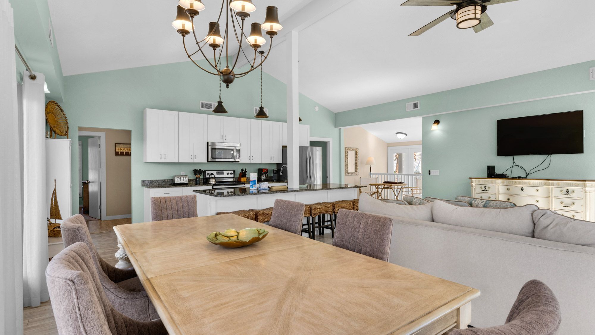 All Decked Out on 30A  - 2nd Level Dining Area