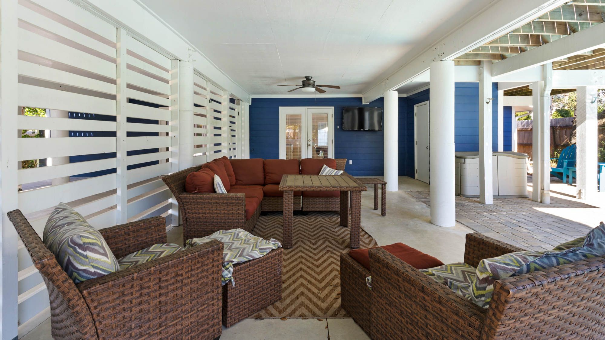 All Decked Out on 30A  - 1st Level Pool Area