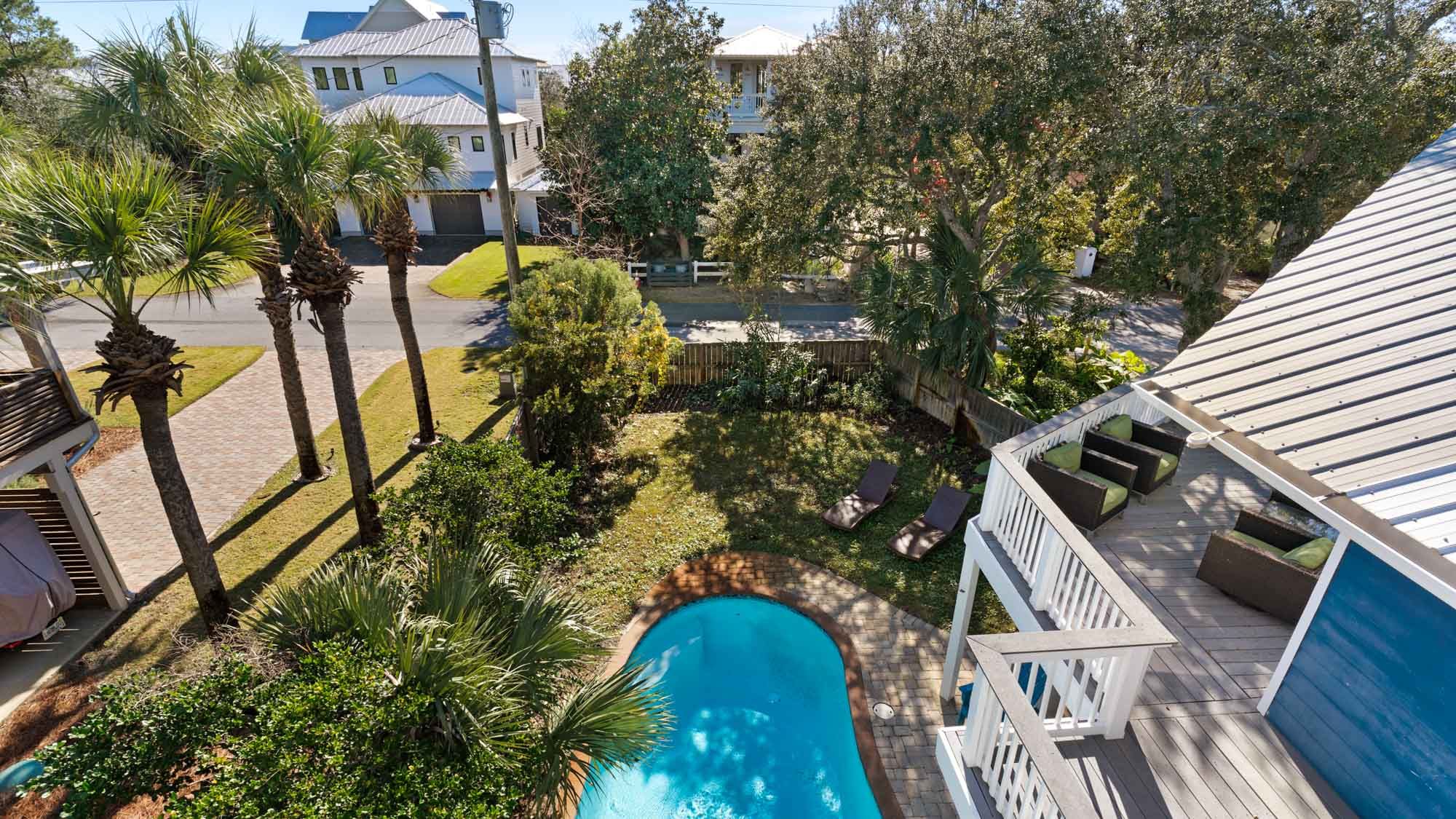 All Decked Out on 30A  - Upper Level Deck View