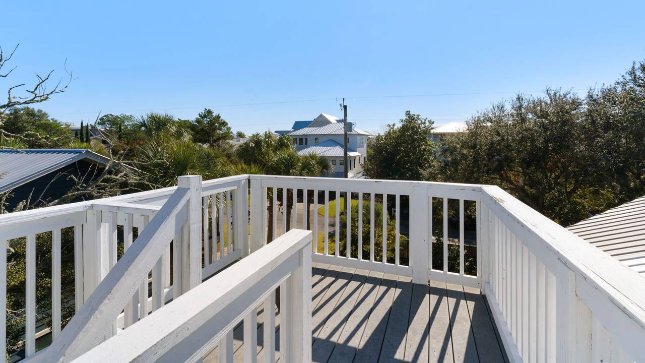 All Decked Out on 30A - 2nd Level Deck View All Decked Out on 30A - 2nd Level Deck View