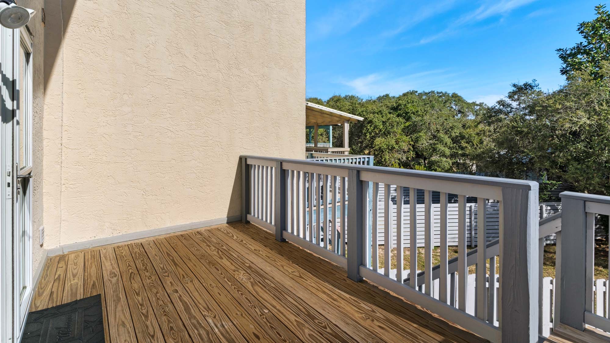 Palm Sounds Rear Balcony