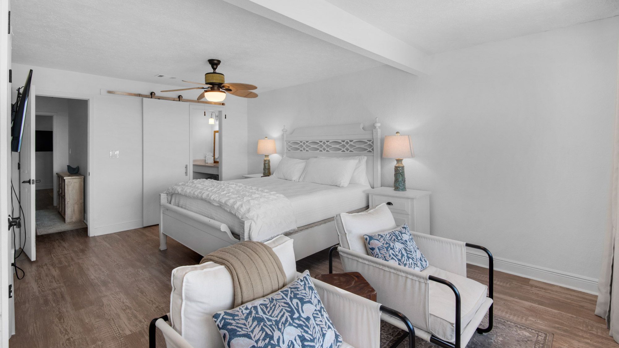 Palm Sounds 2nd Level - Master Bedroom