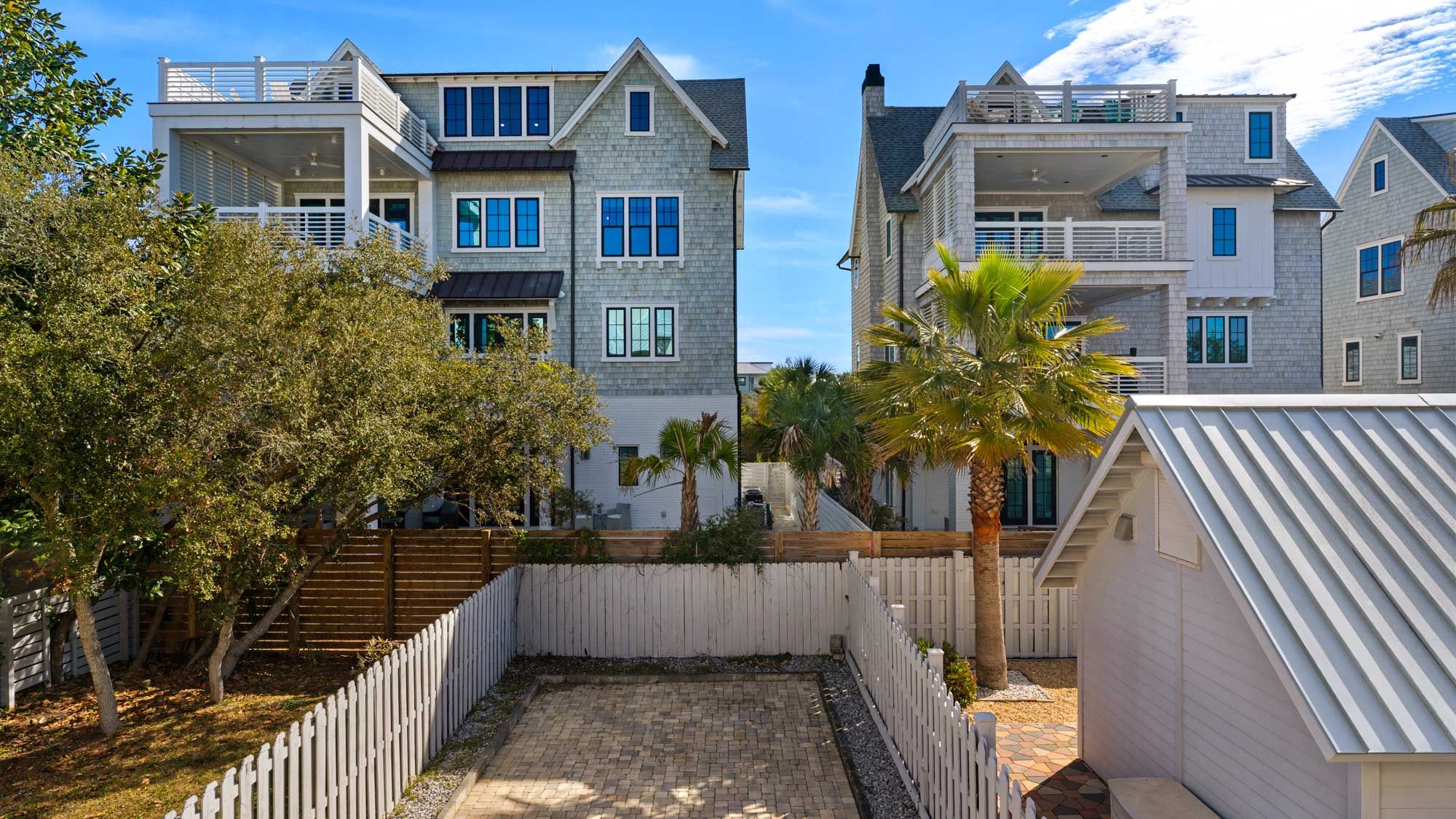 Palm Sounds Views from the rear balcony