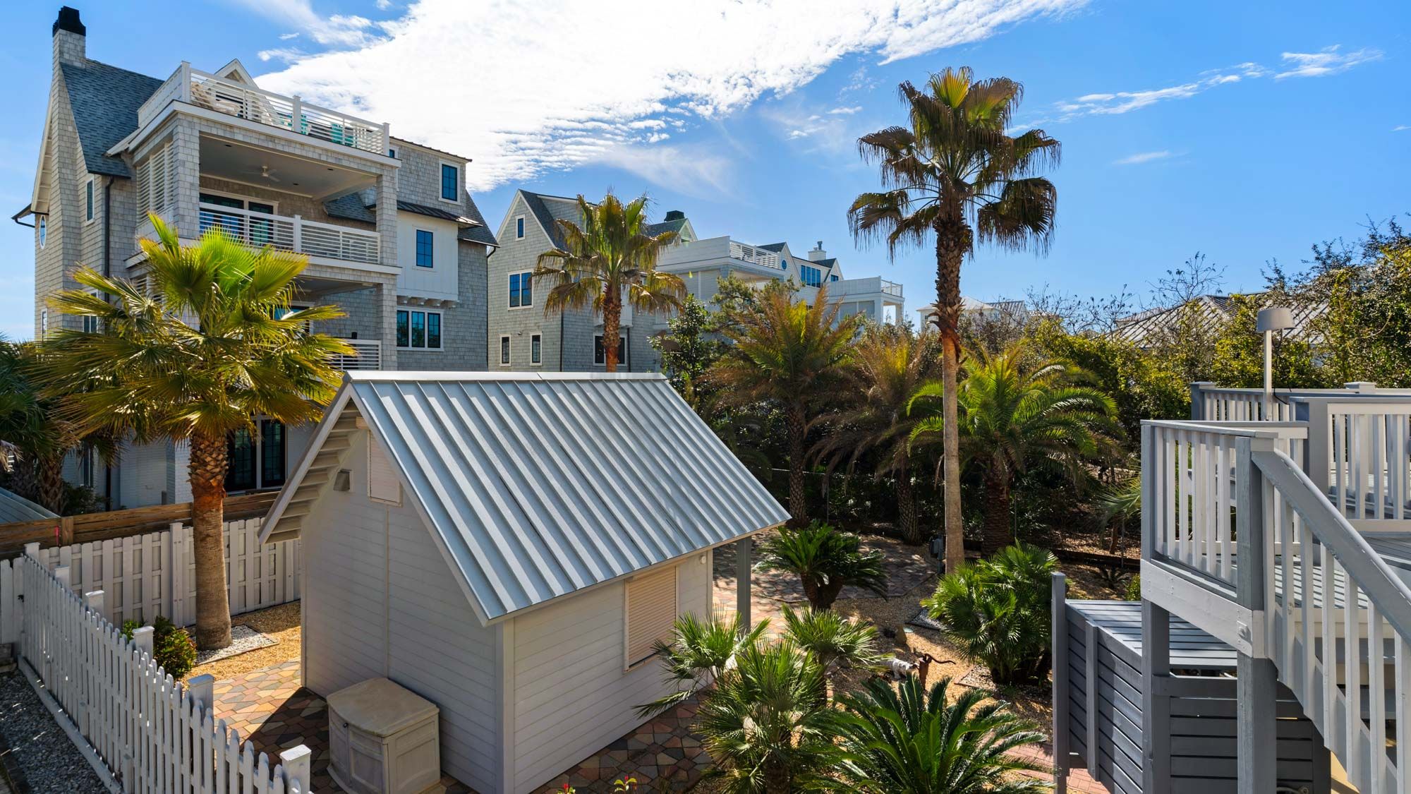 Palm Sounds Views from the rear balcony