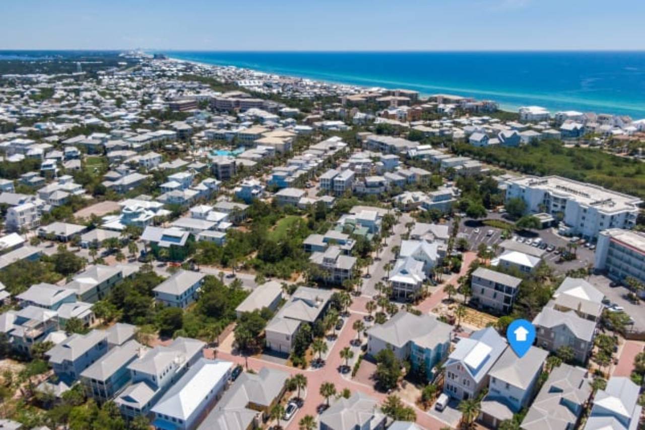 Seacrest Beach Drone shot Seacrest Beach Drone shot