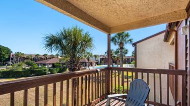 Beachwalk 18E - Balcony Area Beachwalk 18E - Balcony Area