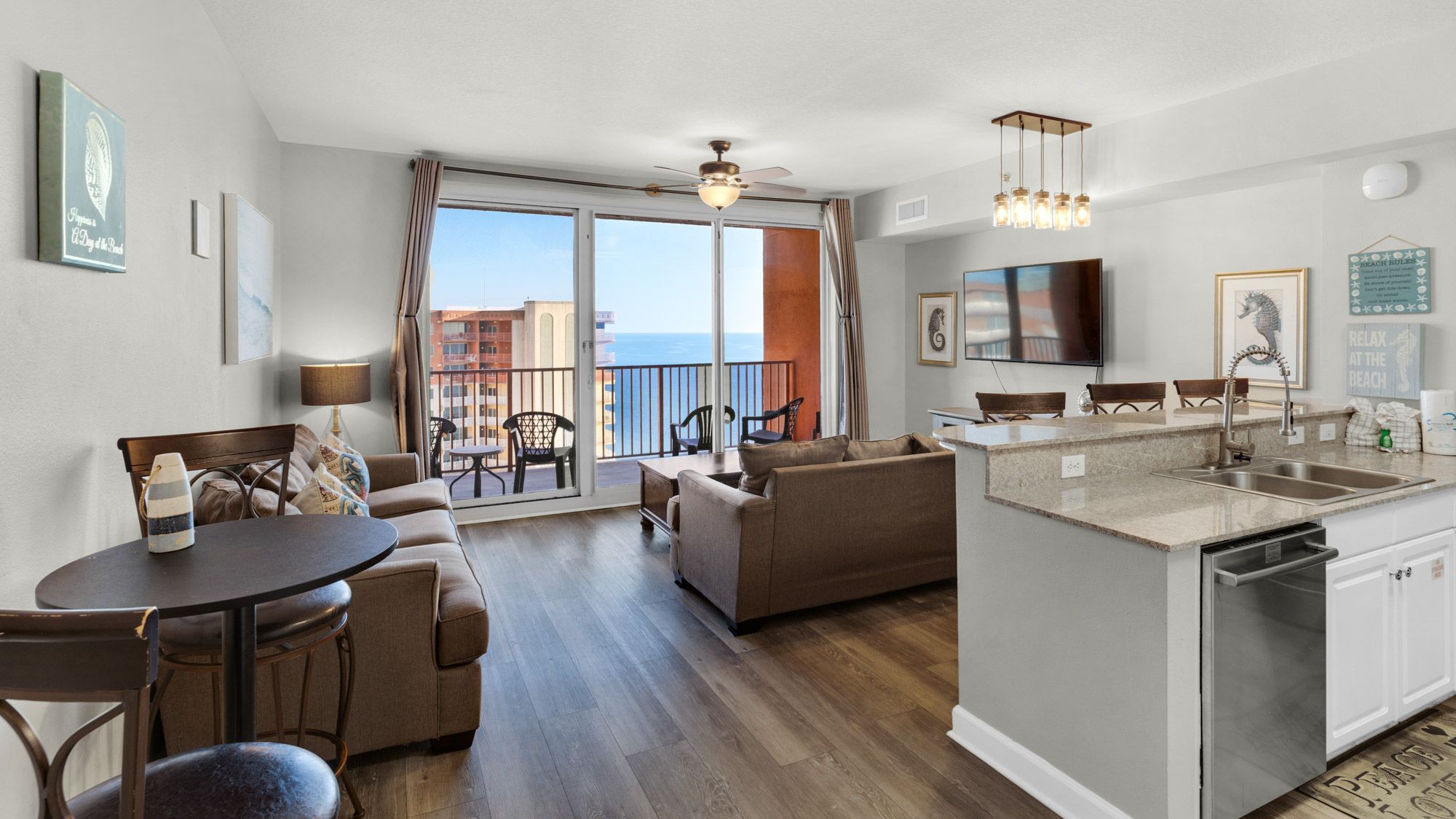 Shores of Panama 2308 - Living Area