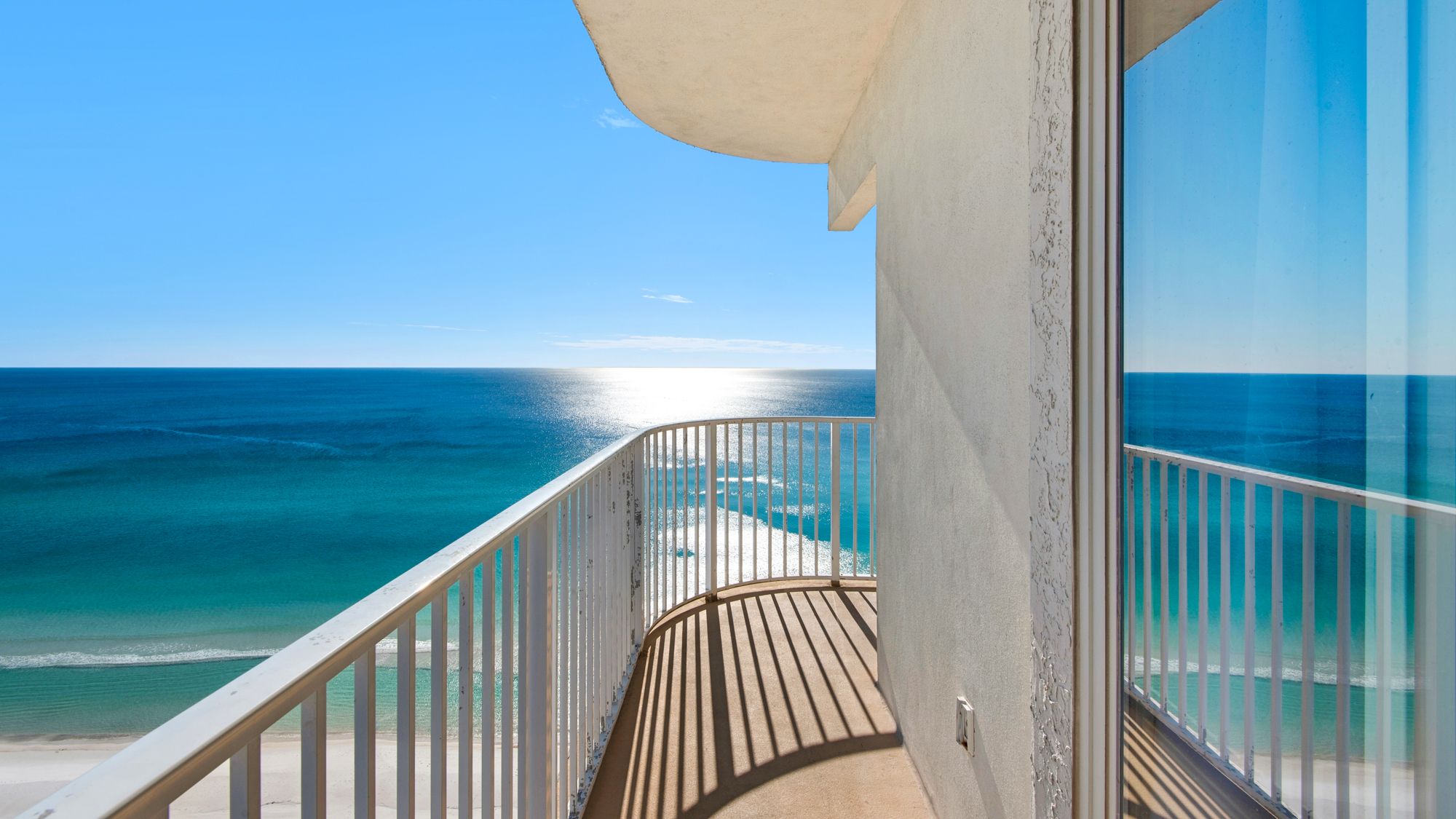 Shores of Panama 1831 Balcony with Gulf Views