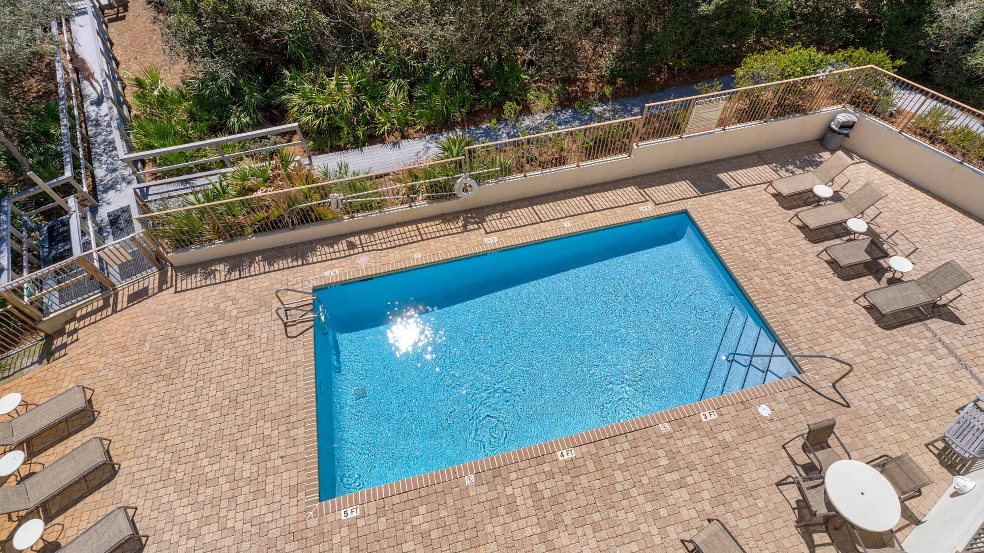 Legacy 303 Pool views from the balcony