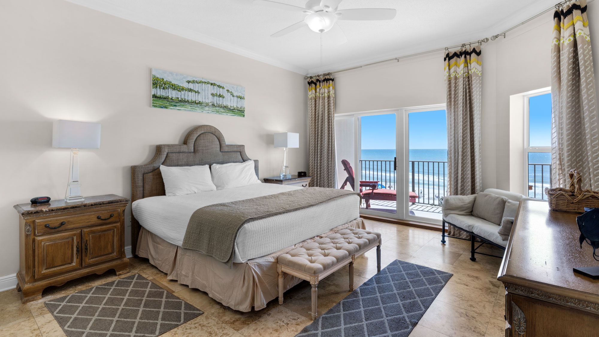 Legacy 303 Primary Bedroom w/ Gulf views