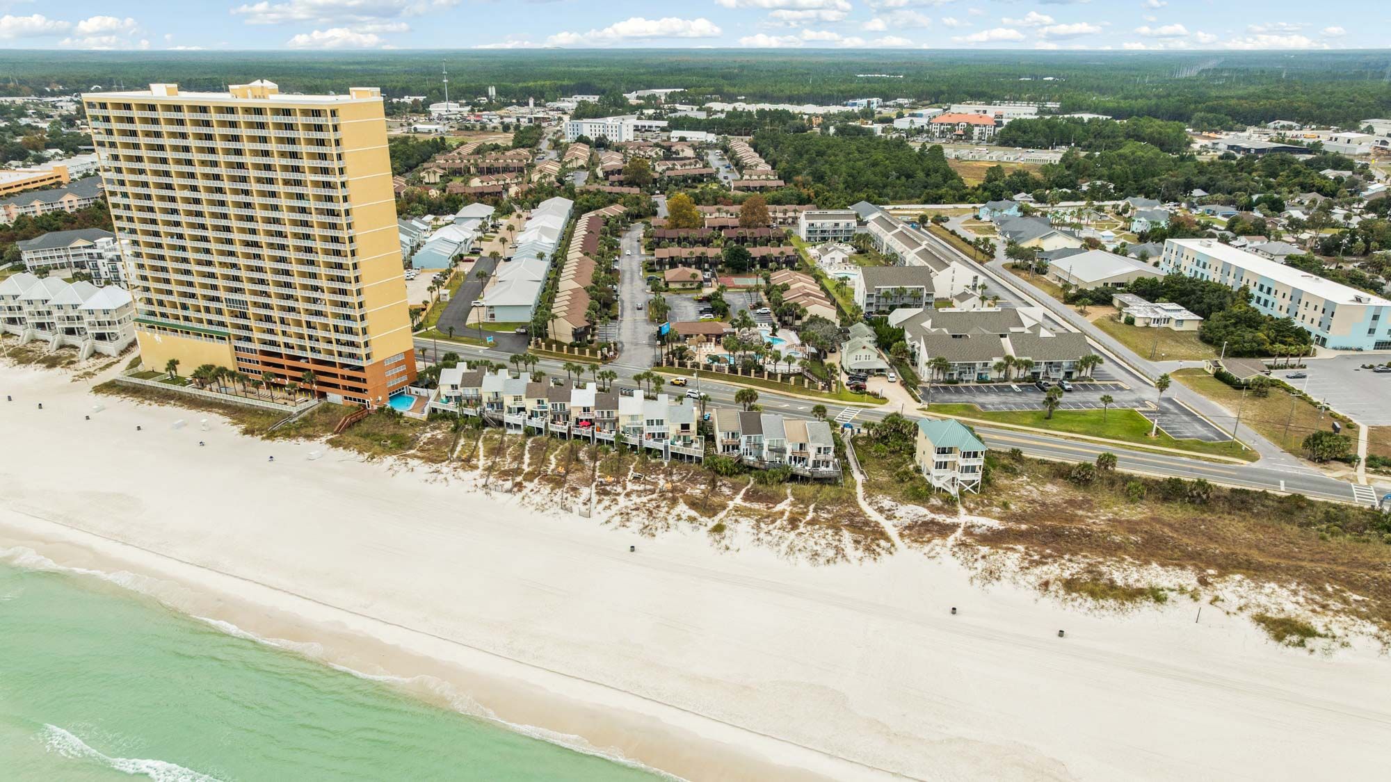 Portside Resort Drone Shot