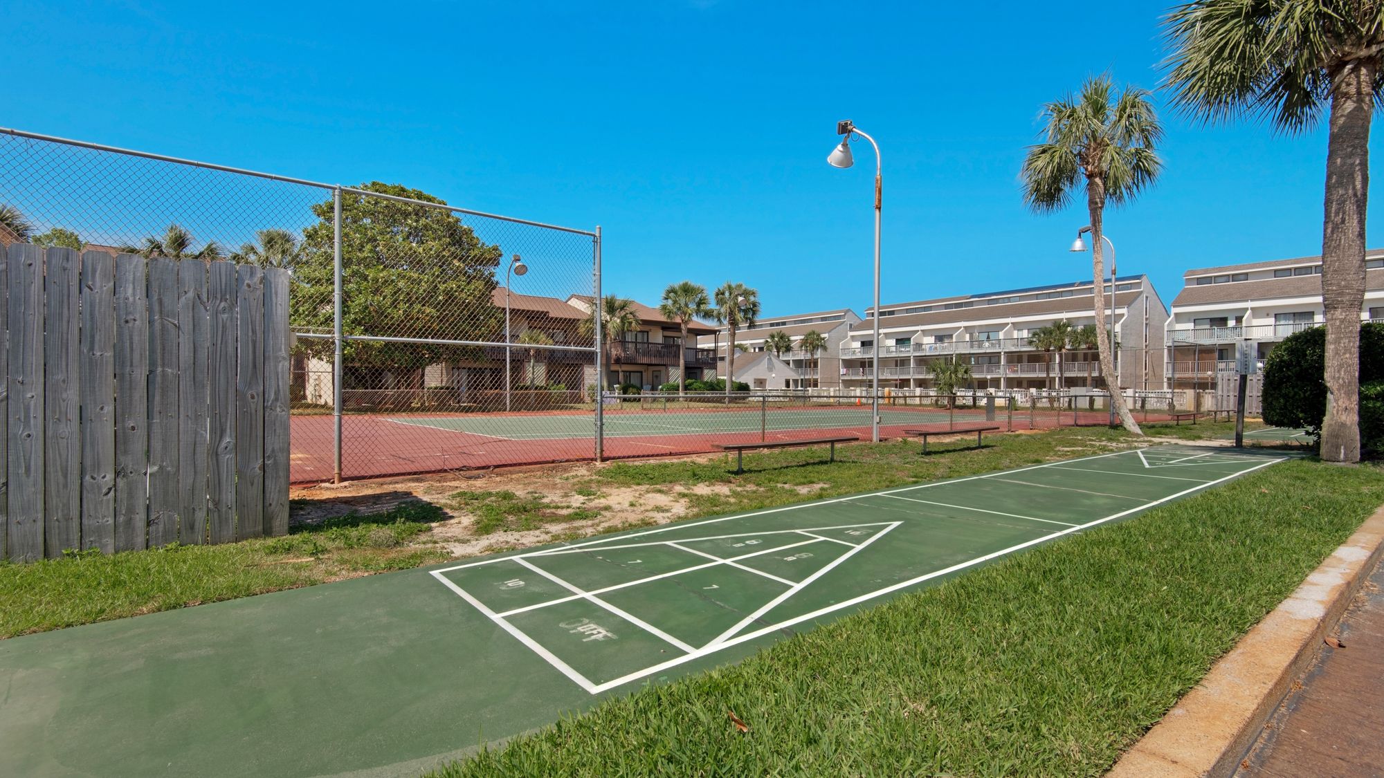 Portside Resort Shuffleboard Court