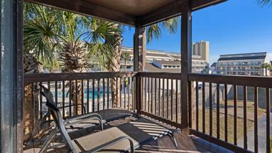 Portside Resort D1 Deck Area Portside Resort D1 Deck Area